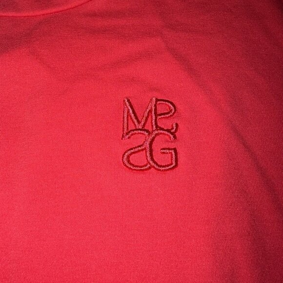 Missguided MSG Pink Coral Tee Shirt Size Small S Y2K Short Sleeve Oversized - Picture 2 of 8